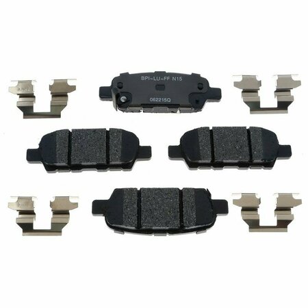 R/M BRAKES BRAKE PADS OEM OE Replacement Ceramic Contains Mounting Hardware MGD1288ACH